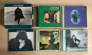 NICK DRAKE: FRUIT TREE 4 CDS Rare 1986 Five Leaves Bryter Layter Pink Moon Folk 2