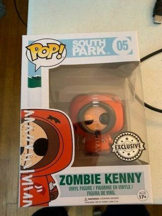 Funko Pop South Park Zombie Kenny 05 Second Wave Release Exclusive Rare