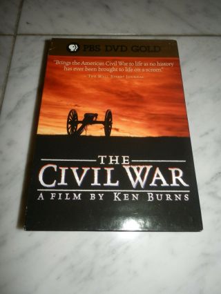The Civil War: A Film Directed By Ken Burns (dvd,  2005,  5 - Disc Set) Rare Oop