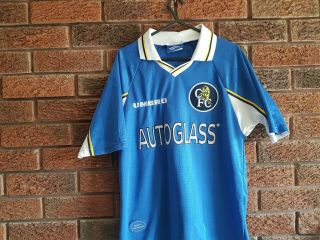 Vintage Rare Chelsea Football Shirt 1997.  Size Youths