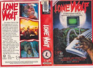 Lone Wolf Rare Out Of Print Vhs Pal Video A Rare Find