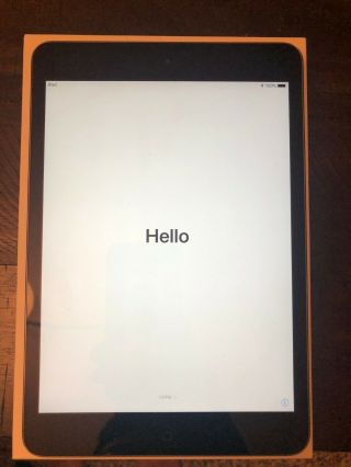 Apple iPad mini 2 7.  9  Tablet 16GB Wi - Fi - Space Gray - Rarely 3