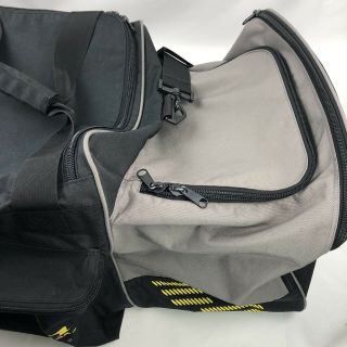 Klim Team Duffle Gear Bag Snowmobile Trip Travel Luggage - Flames Black XL Rare 3