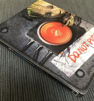 Guardians Of The Galaxy Vol.  2 Steelbook 2d/3d Blu - Ray Best Buy Marvel Rare