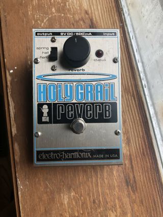 Electro - Harmonix Holy Grail Reverb Guitar Effect Pedal Rare
