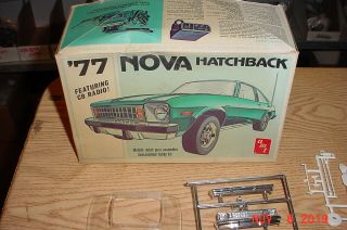Amt 1977 Chevy Nova 1/25 Scale Model Kit T - 489 Parts Only