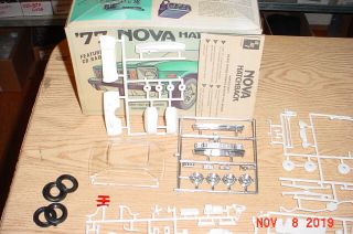AMT 1977 Chevy Nova 1/25 Scale Model Kit T - 489 PARTS ONLY 2