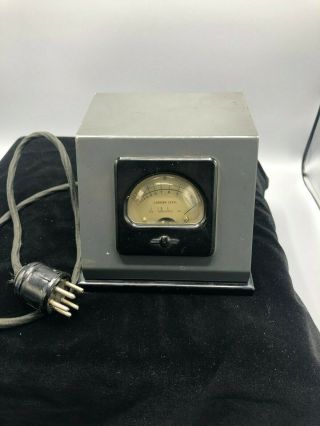 Vintage Hallicrafters Sm - 20 External Carrier Current S Meter Rare Ham Radio