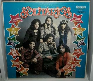 - Los Solitarios - Self Titled Lp - Vg/vg - 1975 Peerless - Rare Latin Rock -