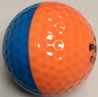 Ping Eye 2 Teal & Orange Golf Ball Rare Display Collectible Colored Putting
