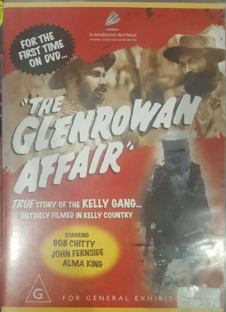 The Glenrowan Affair Rare Deleted Dvd Ned Kelly Gang Australian Tv Documentary
