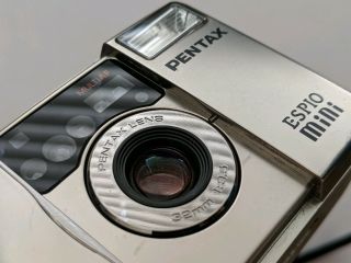 Pentax Espio Mini 75th anniversary point & shoot camera rare asahi 3
