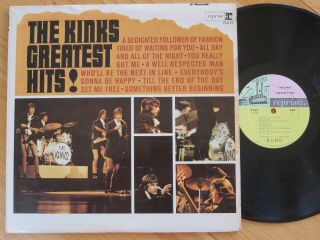 Rare Vintage Vinyl - The Kinks - Greatest Hits - Reprise Mono R 6217 - Nm