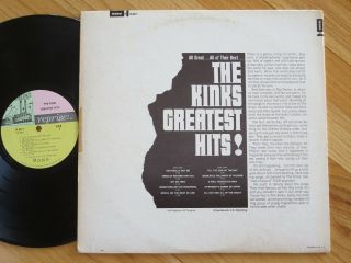 Rare Vintage Vinyl - The Kinks - Greatest Hits - Reprise Mono R 6217 - NM 2