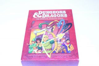 Dungeons Dragons - The Complete Animated Series (dvd,  5 - Disc Set) Rare