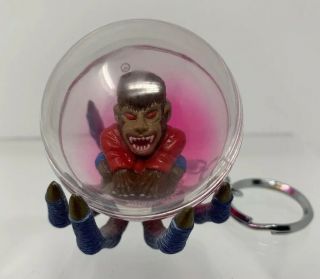 Vintage Takara Demon Hand Werewolf Orb Keychain Maba Zombies Monster Japan Rare