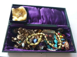 Vintage And Antique Jewellery Joblot Spares Repairs Wear