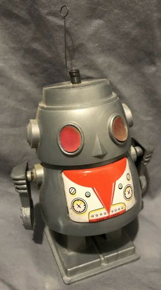 Alps Vintage Comic Robot Wind Up Japan Rare Space Toy