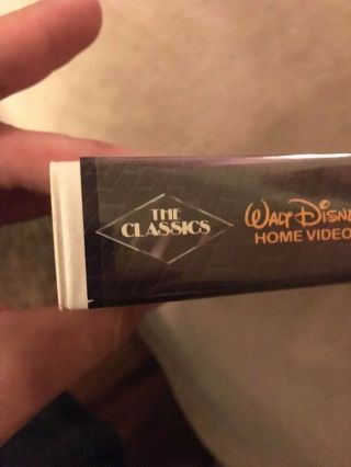 Walt Disney Lady and the Tramp VHS Movie Black Diamond Edition Rare 2