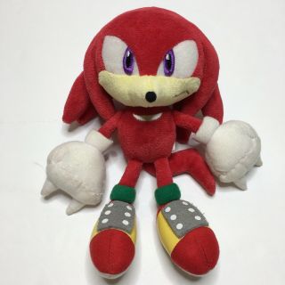 Rare 2007 Sanei Sonic The Hedgehog Knuckles Plush Sega Toy Figure Nintendo Doll
