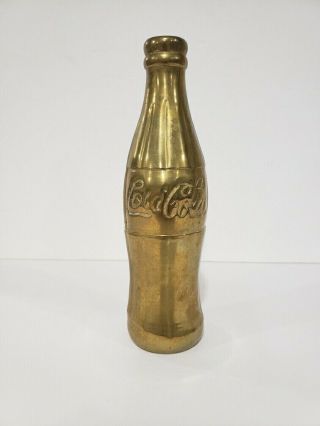 Vintage Rare Coca Cola Coke Gold Bottle