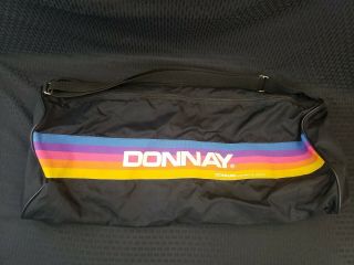 Rare Vintage Donnay Tennis Bag For Racquets Gym Tote 80s Travel Duffel