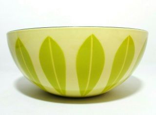 RARE CATHRINEHOLM NORWAY LIME GREEN/MILKY YELLOW LG 9 