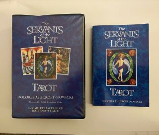 The Servants Of The Light Tarot: Book And Cards Rare Oop Htf