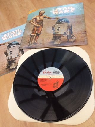 Star Wars - The Story Of Star Wars - Rare - Ex,  Con Vinyl Lp Record,  Booklet