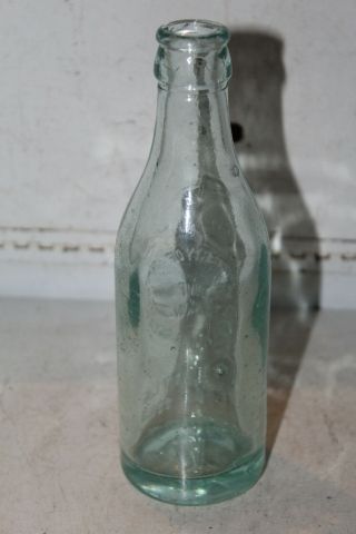 Wetumpka Bottling Circle Slug Embossed Bottle Alabama Ala AL Rare 3