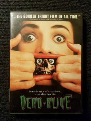 Dead Alive (dvd,  1998,  Unrated Version) Rare Oop