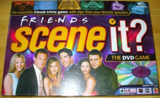 Friends Scene It? Dvd Trivia Game 100 Complete & Perfectly So Very Rare