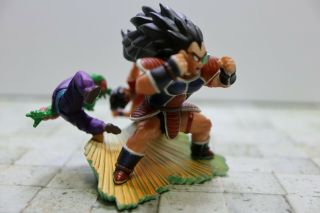 Dragon Ball Capsule Diorama Piccolo & Gokou Vs Raditz Figure Rare