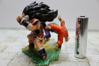 Dragon Ball Capsule Diorama Piccolo & Gokou vs Raditz Figure Rare 3