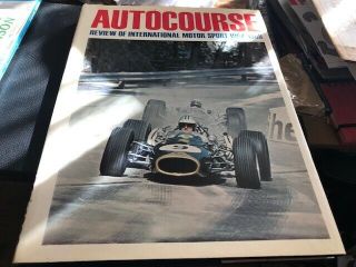 Autocourse - - - Motor Sport - - Review Book - - - 1967 - 68 - - - With Dust Cover - - Very Rare