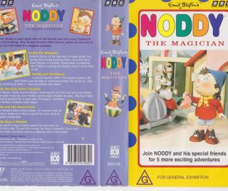 Noddy The Magican Vhs Pal Video A Rare Find
