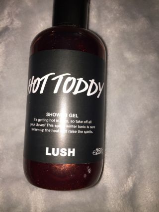 Rare Lush Hot Toddy Shower Gel 250g Lush Kitchen Limited Edition