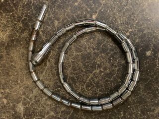 Rare Cobra Link Motorcycle Chain Lock - - 6 Feet With Extra Keys