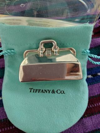 Rare Retired Tiffany & Co Sterling Silver 925 Doctor Medical Bag Pill Box