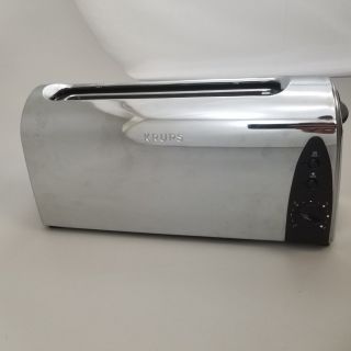 Krups Toast Control Stainless Steel 2 Slice Toaster Type 167 Rare See Notes
