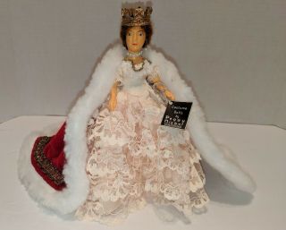 Vintage Peggy Nisbet Dolls P708 Queen Victoria In State Robes -