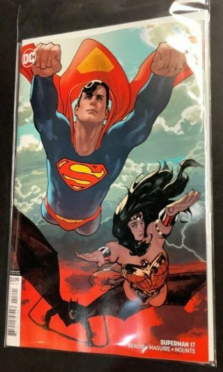 Superman 17 Adam Hughes Variant Htf Rare Pre Reveal Secret Identity Dc Comics
