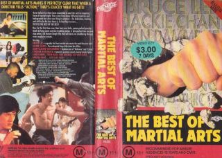 The Best Of Martial Arts Rare Pal Vhs Video