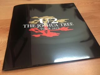 U2 Joshua Tree 2019 Tour Book Sydney Australia Plus Pull - Out Poster Rare Bono 2