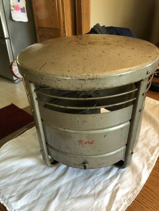 Vintage Antique Kord Floor Fan.  Model Hf - 12 - S