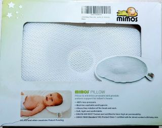 Rarely Mimos Baby Pillow Prevent Or Correct Baby Flat Head Plagiocephaly