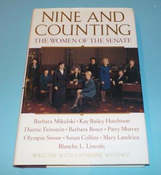 Nine And Counting Book Signed Autographed By All 9 Senators 1st Edition Rare
