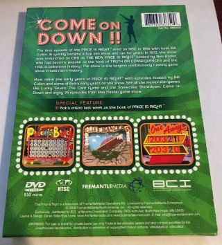 The Price is Right 26 Price - less Episodes (DVD,  2008,  4 - Disc Set) OOP RARE VG 2