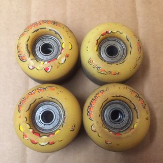 Vintage Powell Odd Balls Skateboard Wheels 47mm 97a