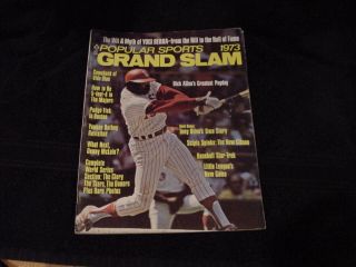 1973 Popular Sports Grand Slam Mag,  Dick Allen Cover,  Chicago White Sox,  Rare